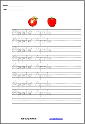 Handwriting Worksheets