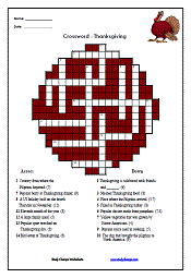 Thanksgiving Worksheets