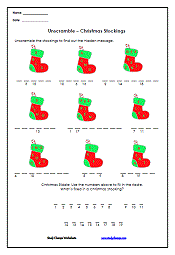 Christmas and New Year Worksheets